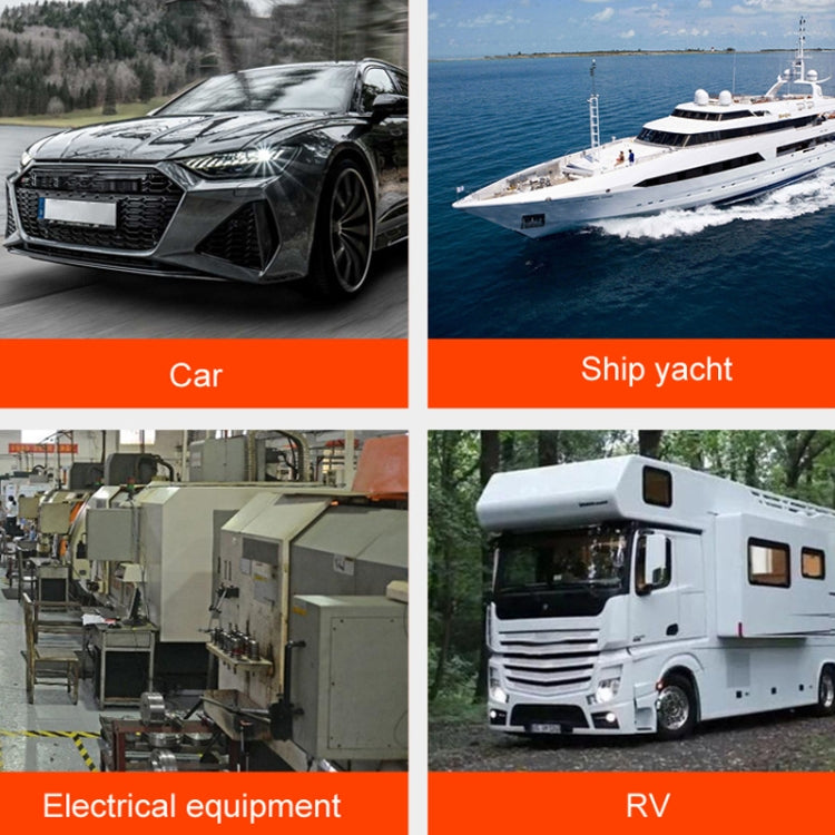 600A 48V RV&Ship Modification 4-way Large Electric DC Busbar(AOA4713C-M10) - Marine Accessories & Parts by PMC TechLife | Online Shopping South Africa | PMC TechLife | Buy Now Pay Later Mobicred