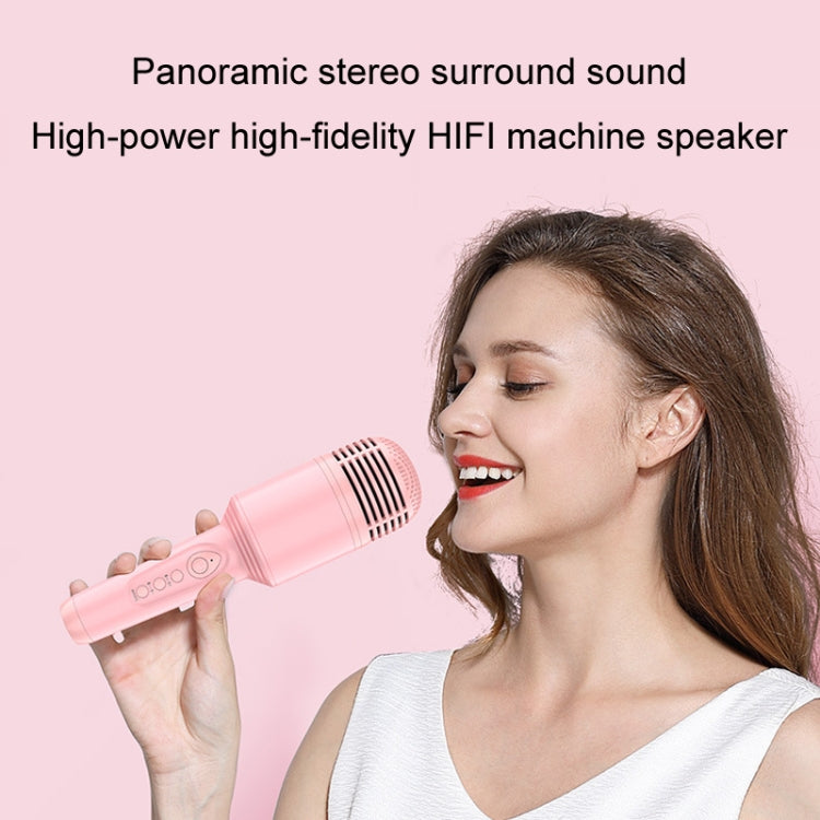 K10 Children Bluetooth Microphone Audio All-In-One Machine(Black)