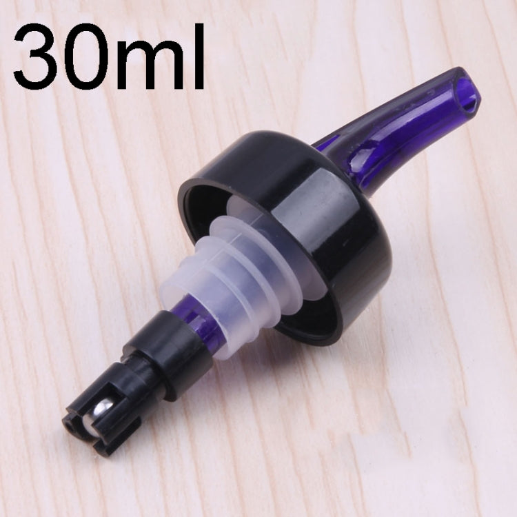 Quantitative Wine Pourer Red Wine Cork Wine Stopper 30ml Purple