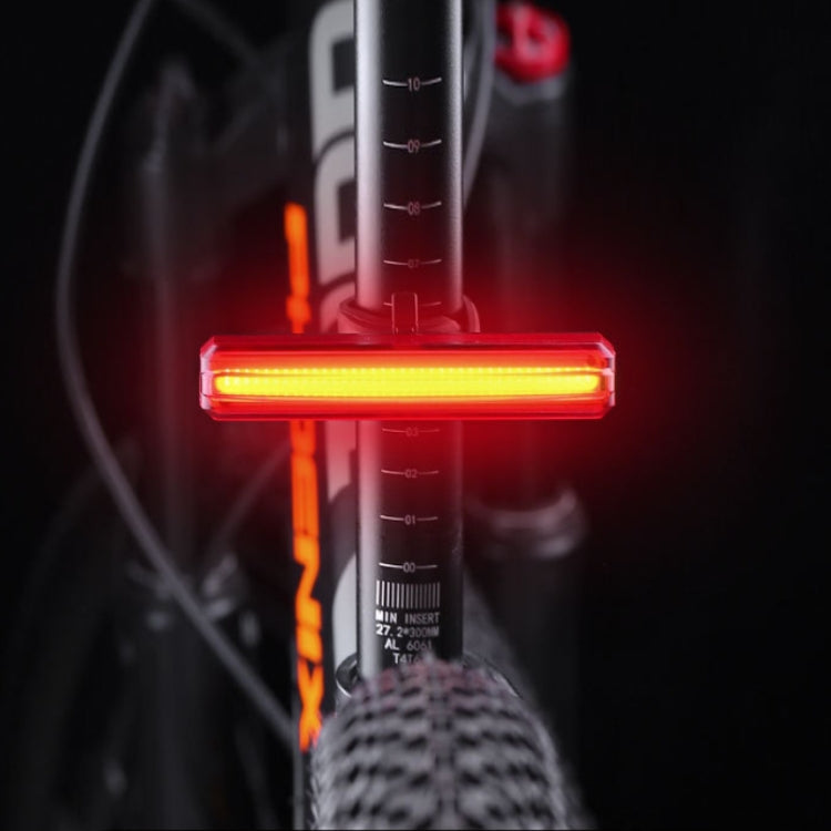 Bicycle Tail Light USB Rechargeable Waterproof Night Riding Warning Light(Red) - Taillights by PMC TechLife | Online Shopping South Africa | PMC TechLife | Buy Now Pay Later Mobicred
