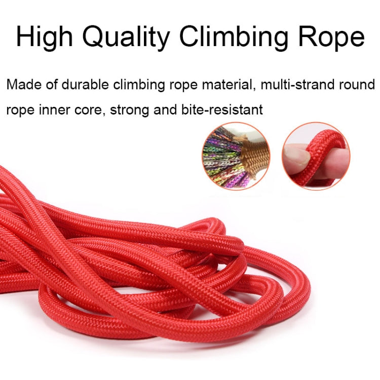 Sh36 Rock Climbing Rope Pet Leash Bold and Long Dog Training Tracking Rope, Size: 10m(13mm Light Blue)