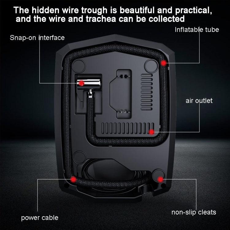 SUITU ST-5002 DC 12V Car Air Compressor Tire Inflator 150 PSI Auto Air Pump Digital Display Model