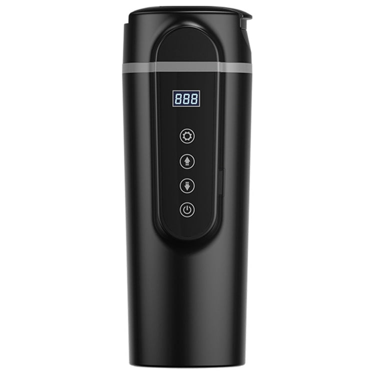 SUITU HQ-3900 24V/12V Car/Truck Heated Coffee Mug Smart Mug,Spec: Small Screen Black