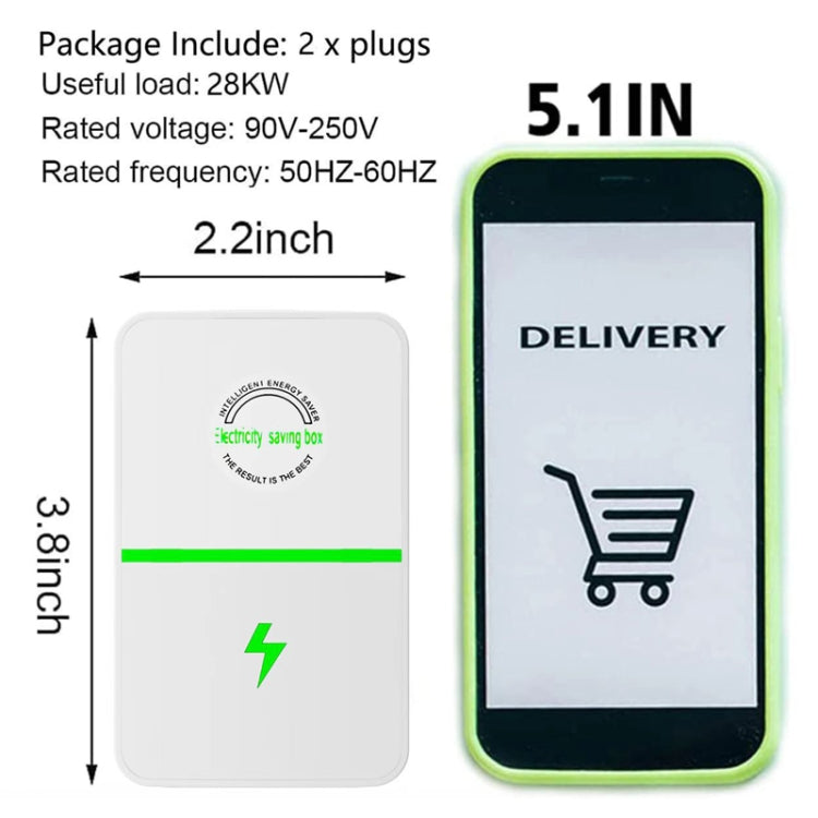 Home Energy Saver Electric Meter Saver(EU Plug) - by PMC Jewellery | Online Shopping South Africa | PMC Jewellery