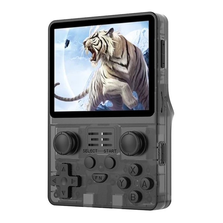 POWKIDDY RGB20S 3.5-Inch IPS Screen Retro Open Source Handheld Game Console 16GB+64GB 15,000 Games(Black)