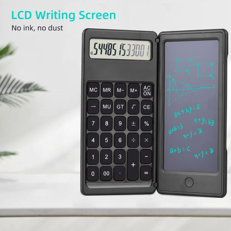 Function Model 6 inch Learning Business Office Portable Foldable LCD Writing Board Calculator