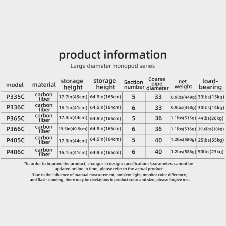 BEXIN P406CF-S Carbon Fiber Monopod Travel Shooting Mobile Phone Live Selfie Bracket Retractable Portable Monopod - Monopods by BEXIN | Online Shopping South Africa | PMC TechLife | Buy Now Pay Later Mobicred