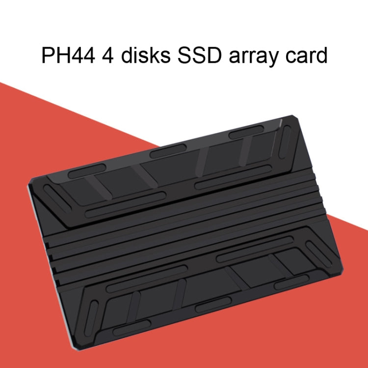 NVMe M.2 MKEY SSD RAID Array Motherboard PCIE Split Card Heatsink
