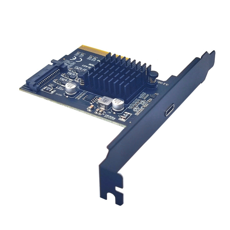 PCI-E 4X To USB3.2 Gen2x2 Type-C 20Gbps SATA Expansion Card Asmedia ASM3242 Chip