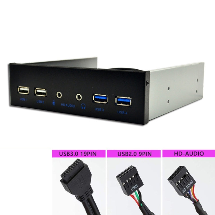 2 x USB 3.0+2 x USB2.0+ HD-AUDIO Desktop PC Case Internal Front Panel