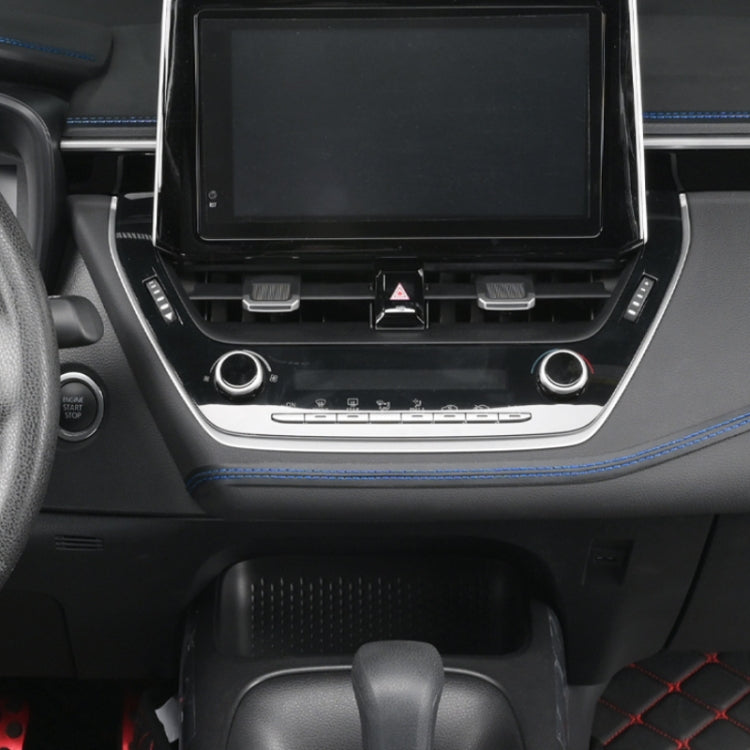 8m Car Center Console Interior Modification Leather Gap Strip(Black Beige)