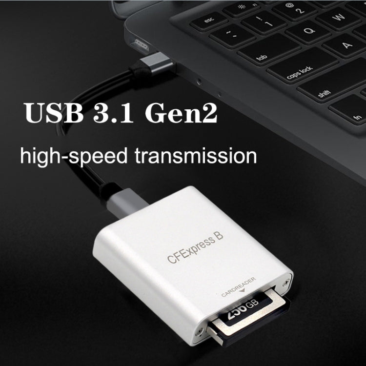 10G High Speed USB3.2 Z6/Z7 1DX3 Wiring CFEXPRESS Card Reader With A-C Line - by PMC Jewellery | Online Shopping South Africa | PMC Jewellery | Buy Now Pay Later Mobicred