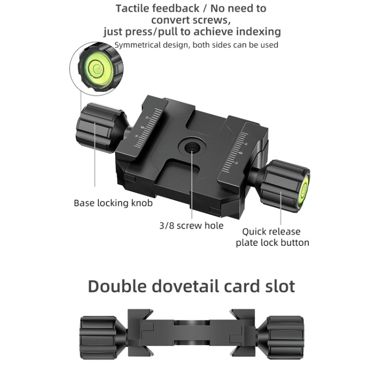 BEXIN GH-720A Tripod Head 720 Degree Rotating Panorama Head