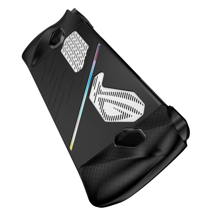 For ASUS ROG Ally Game Console Silicone Protective Cover Spray Oil Case(Black) - free shipping - PMC Jewellery - Order now!