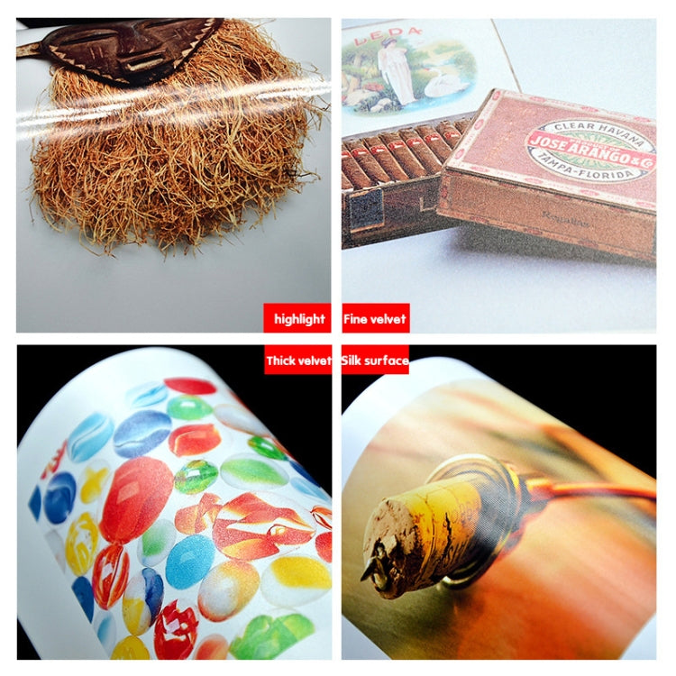 6 Inch 50 Sheets 260g Waterproof RC Photo Paper for Brother/Epson/Lenovo/HP/Canon Inkjet Printers(Rough Velvet) - Printer Accessories by PMC TechLife | Online Shopping South Africa | PMC TechLife