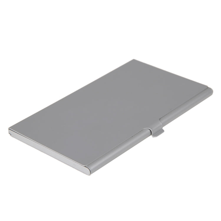 1SD+ 8TF Aluminum Micro SD Cards Holder Pin Storage Box 9 solts for SD/ SIM/TF Memory Card(Silver)