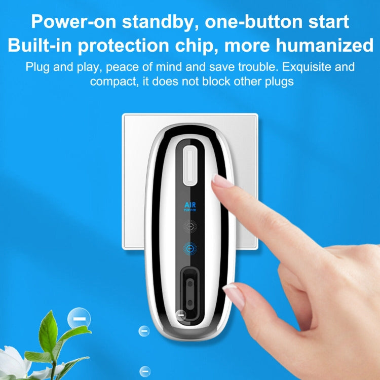 90V-250V Plug-in Negative Ion Air Purifier Portable Odor Removing Device EU Plug