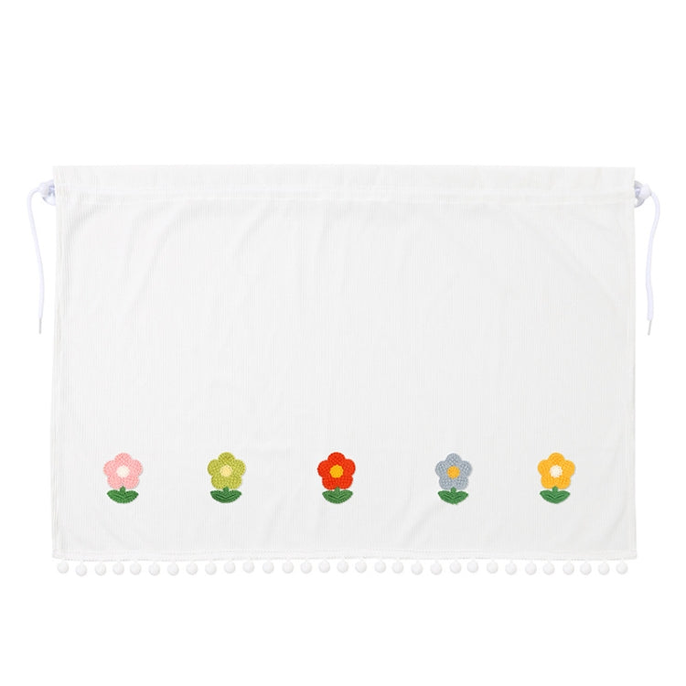 Car Sun Protection Blackout Curtain Cartoon Sunshade Curtain, Pattern: Five Sun Flowers 1