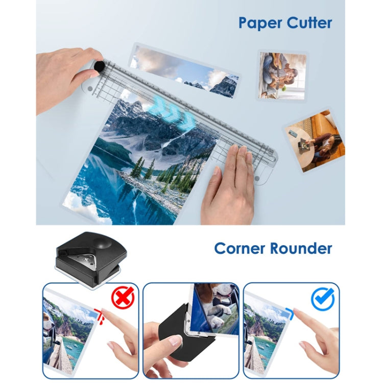 FN333 A4 Photo Laminating Machine With Hot And Cold Mode, Size: Set 2(EU Plug) - free shipping - PMC Jewellery - Order now!
