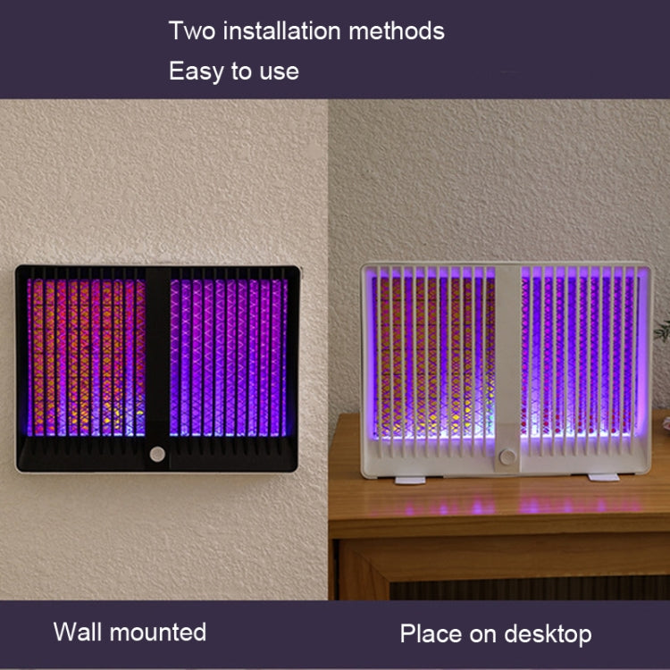 Mosquito Killer Lamp Household Fly Catchers, Style: Charge and Plug Dual-Use Black - Repellents by PMC TechLife | Online Shopping South Africa | PMC TechLife | Buy Now Pay Later Mobicred