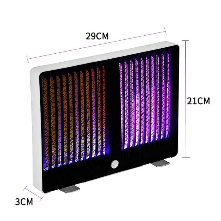 Mosquito Killer Lamp Household Fly Catchers, Style: Plug-in Model Black