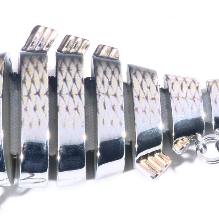 HENGJIA 10cm 24g Bionic Multi-Section Fish Bait Plastic Electroplating Fake Bait(6)