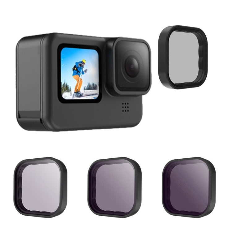 For GoPro Hero11 Black / HERO10 Black / HERO9 Black TELESIN Lens Filter, Spec: ND8/16/32+CPL - free shipping - PMC Jewellery - Order now!