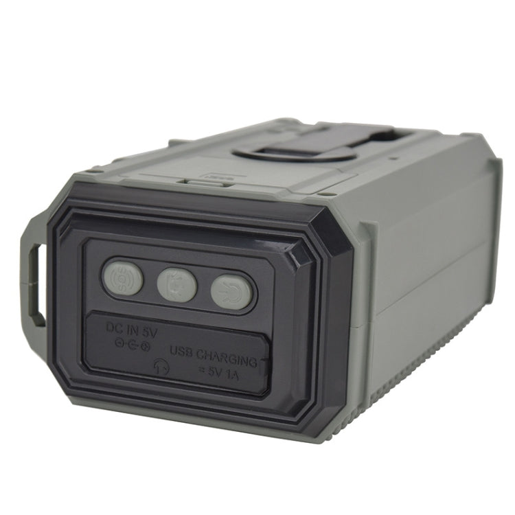 HanRongda HRD-905 Solar Charging LED Lighting Generation Disaster Prevention Emergency Full Band Radio(Army Green)