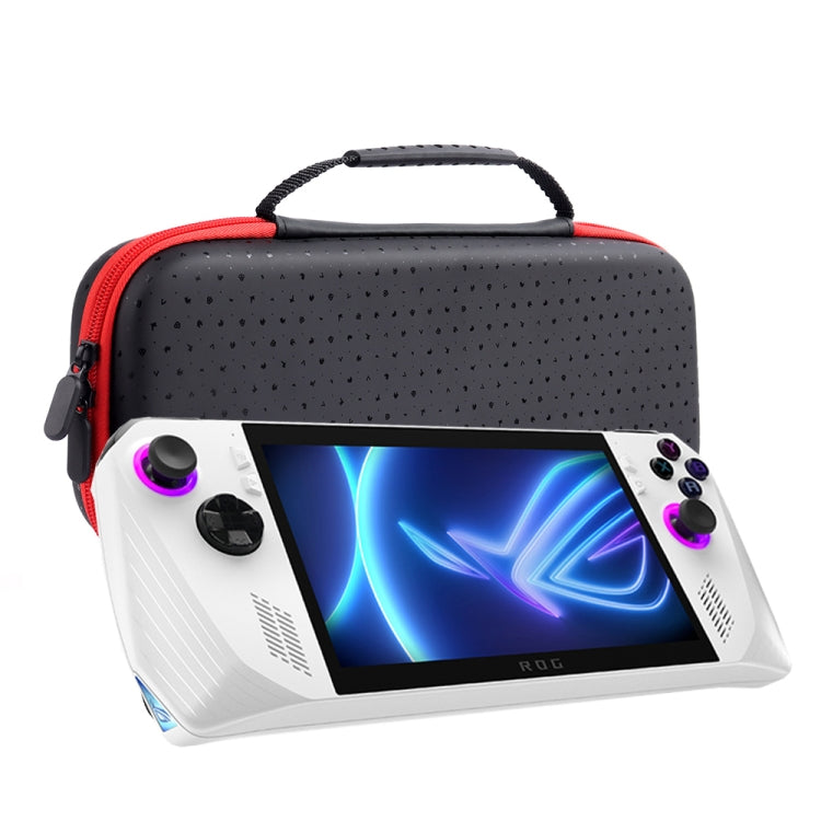 For ASUS ROG Ally Game Console Portable PU Waterproof Storage Box(Red) - Accessories by PMC Jewellery | Online Shopping South Africa | PMC Jewellery | Buy Now Pay Later Mobicred