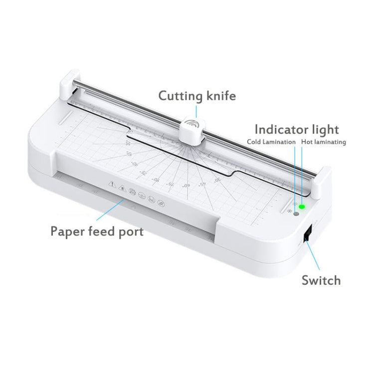 FN336 A4/A5/A6 Laminating Machine Lamination Thickness Within 0.5mm(UK Plug)