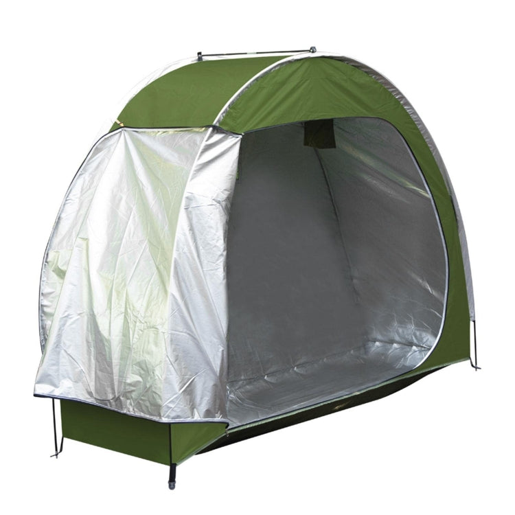 Outdoor Water-resistant Bicycle Storage Shed Oxford 210D Heavy Duty Bike Tent(Black)