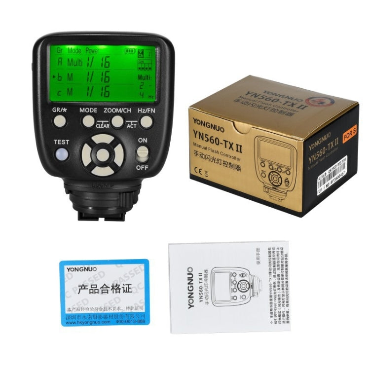 For Nikon Version YONGNUO YN560-TX II Studio Light Trigger Wireless Shutter Flash Trigger - free shipping - PMC Jewellery - Order now!