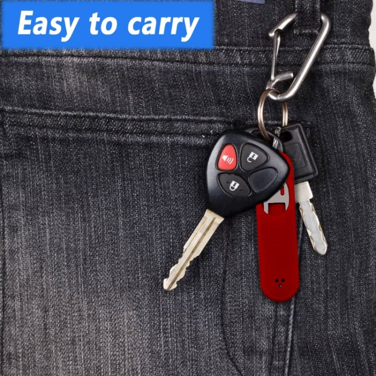 Eject Sim Card Tray Open Pins Needle Keychain Tool With Silicone Case(White) - free shipping - PMC Jewellery - Order now!