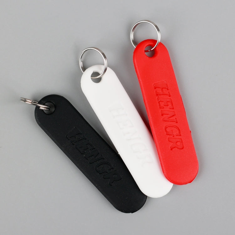 Eject Sim Card Tray Open Pins Needle Keychain Tool With Silicone Case(White) - free shipping - PMC Jewellery - Order now!