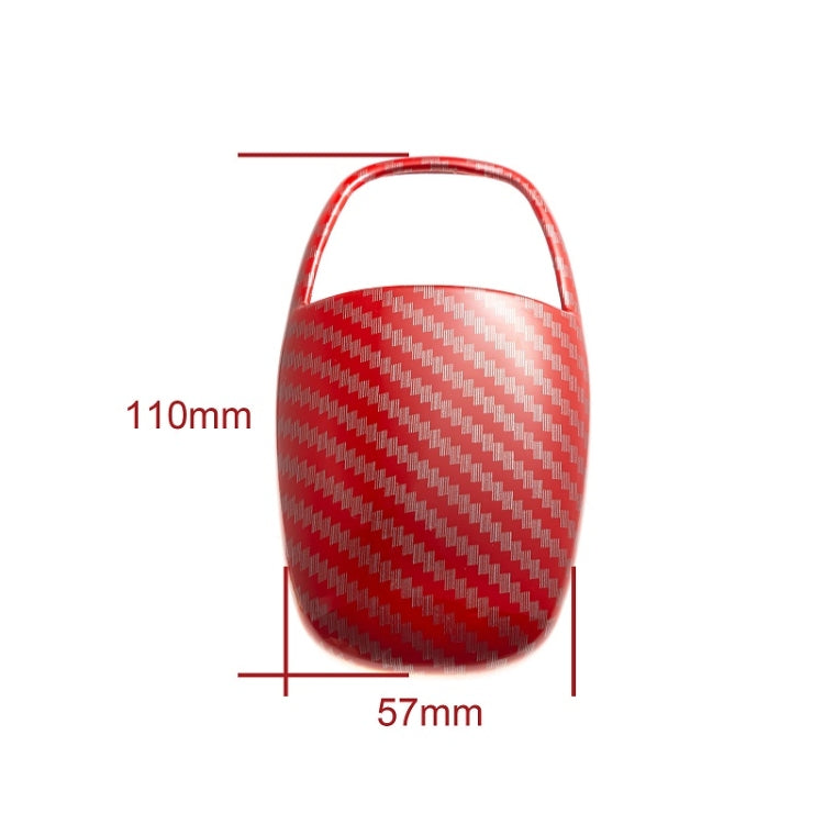 For Dodge Challenger/Charger SRT Gear Left-hand Drive Head Cover Gear Lever Decoration(Red)
