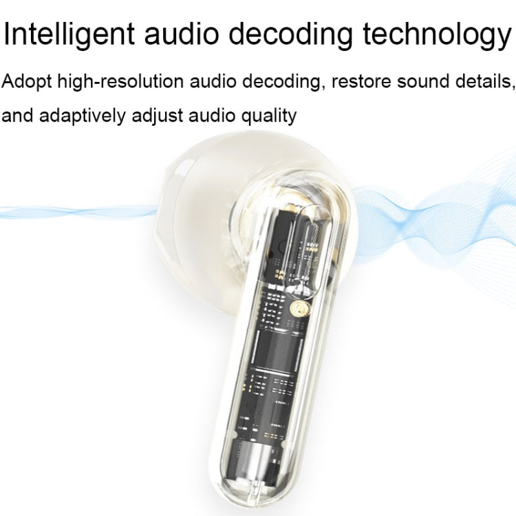 Havit S3 Merle Lite In-Ear ENC Call Noise Reduction Wireless Bluetooth Earphone(Gold White) - free shipping - PMC Jewellery - Order now!
