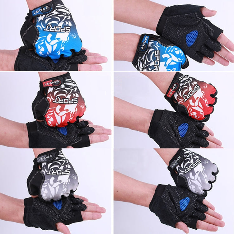 1pair Outdoor Sports Light and Breathable Summer Non-slip Fitness Half-finger Gloves(Black) - Cycling Gloves by PMC TechLife | Online Shopping South Africa | PMC TechLife | Buy Now Pay Later Mobicred