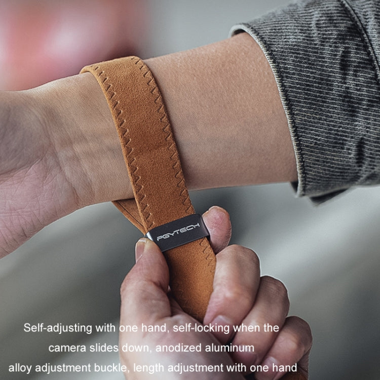 PGYTECH SLR Camera Wrist Strap Mirrorless Camera Anti-lost Lanyard(Oak Gray)