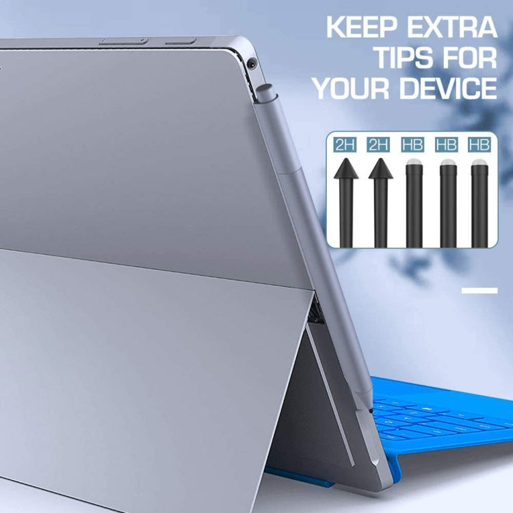 For Microsoft Surface Pro 4/5/6/7/Book /Pro X 2pcs 2H+3pcs HB Pen Nib Refill - Pencil Accessories by PMC Jewellery | Online Shopping South Africa | PMC Jewellery