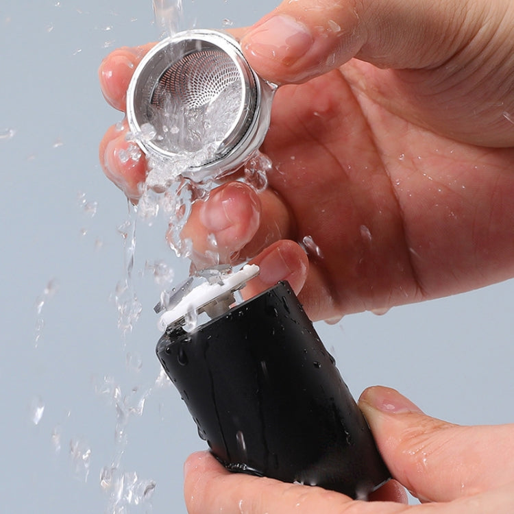 Motorized Men Mini Travel Portable Beard Razor Washable(Green) - Shavers & Accessories by PMC TechLife | Online Shopping South Africa | PMC TechLife | Buy Now Pay Later Mobicred