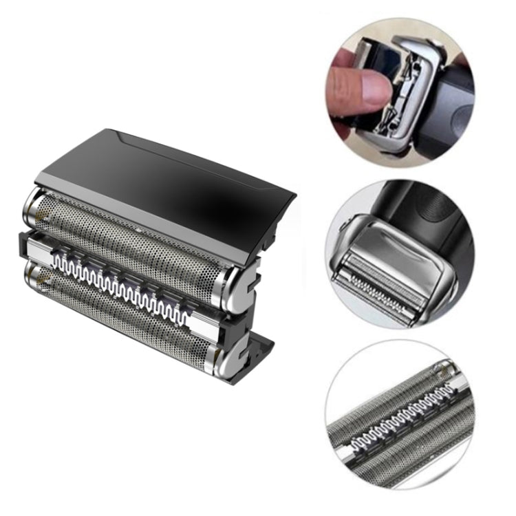 For BRAUN 5 Series/52B Electric Shaver Head Upgraded Omentum Assembly(Without Words) - Shavers Parts by PMC TechLife | Online Shopping South Africa | PMC TechLife | Buy Now Pay Later Mobicred