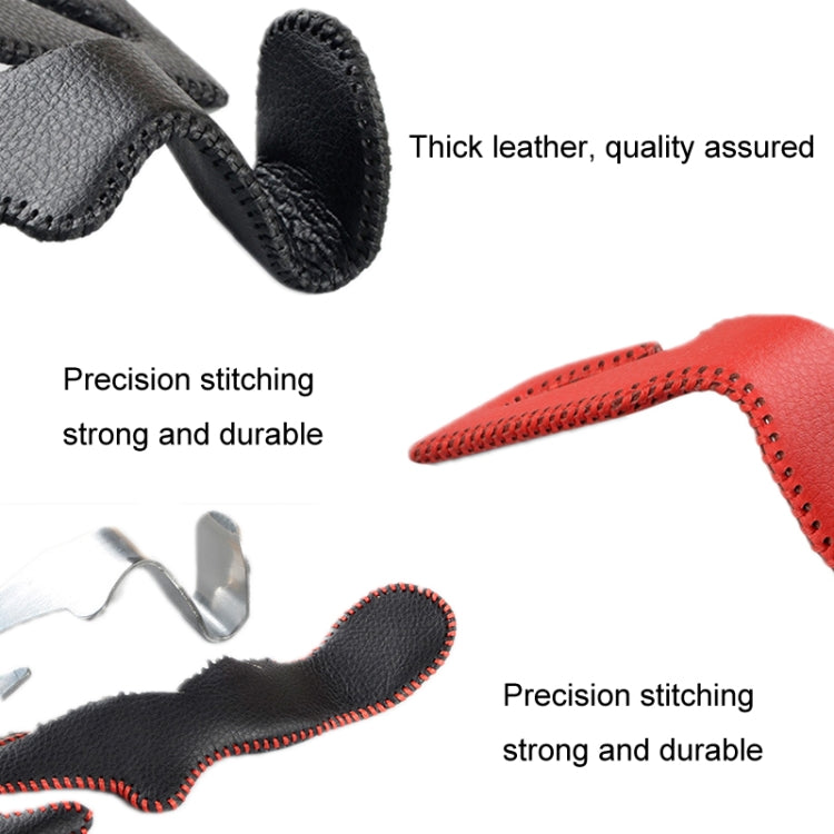 Car Hidden Multi-function Seat Back Seat Small Hook(Black Red)