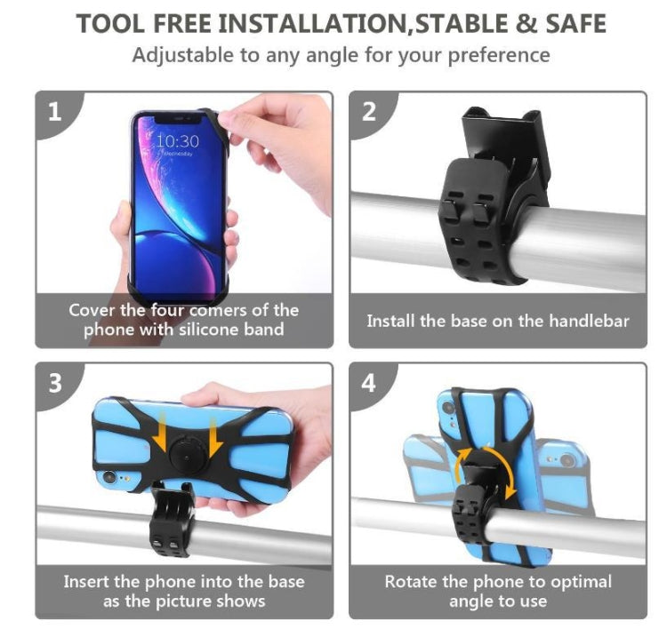 3 In 1 Disassembered Rotating Arm Belt Bag Sports Phone Bag Bracket For 4.5-7 inch Phones(Black) - Other by PMC Jewellery | Online Shopping South Africa | PMC Jewellery | Buy Now Pay Later Mobicred