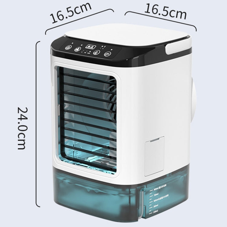 Desktop Mini Cold Air Fan Home Humidifier Dual Spray Air Conditioning Fan Without Plug - free shipping - PMC Jewellery - Order now!