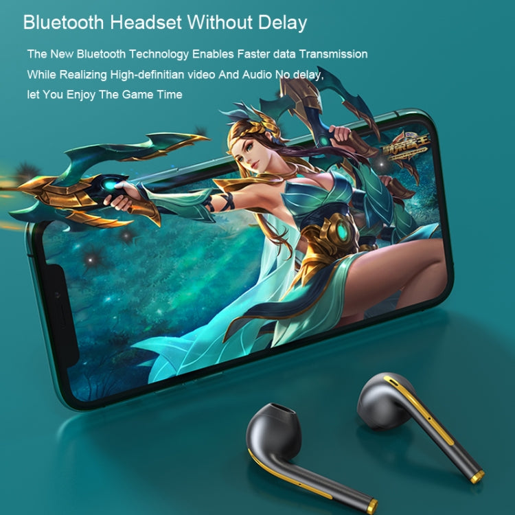 X1 TWS LED Digital Display Wireless Noise Reduction Sport Bluetooth Headphone(White) - TWS Earphone by PMC Jewellery | Online Shopping South Africa | PMC Jewellery | Buy Now Pay Later Mobicred