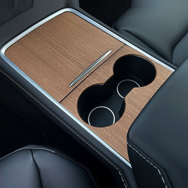 For Tesla Model3/Y Central Control Panel Modification Anti-Scratch Protective Sticker(Matt Black) - Car Interior Mouldings by PMC TechLife | Online Shopping South Africa | PMC TechLife | Buy Now Pay Later Mobicred