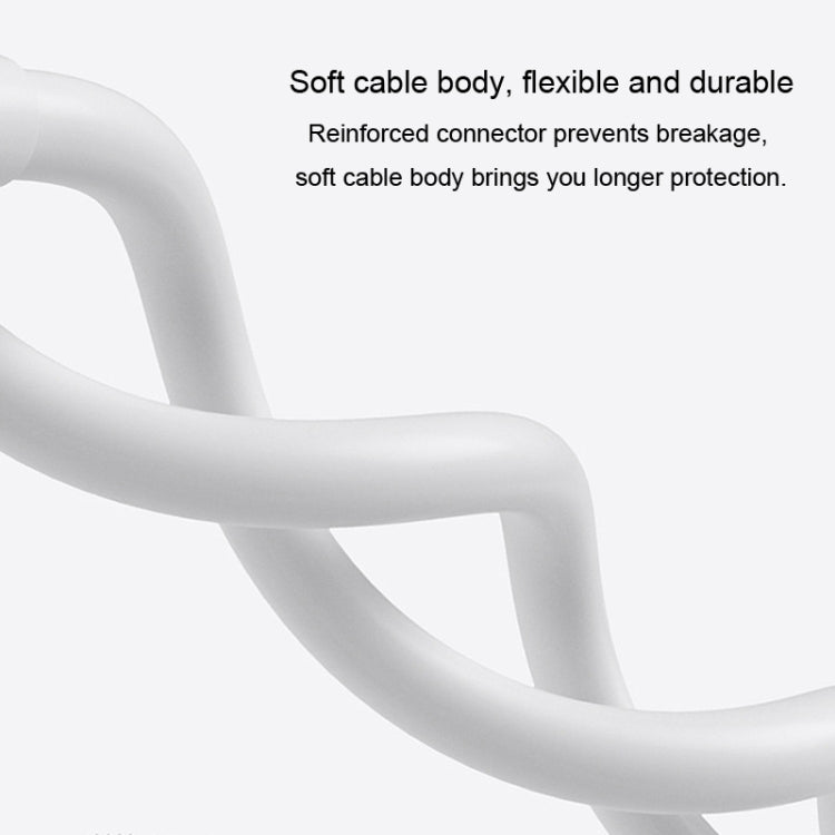 For OPPO Watch 3 Pro Watch USB Port Magnetic Charger Charging Cable(White) - by PMC TechLife | Online Shopping South Africa | PMC TechLife | Buy Now Pay Later Mobicred