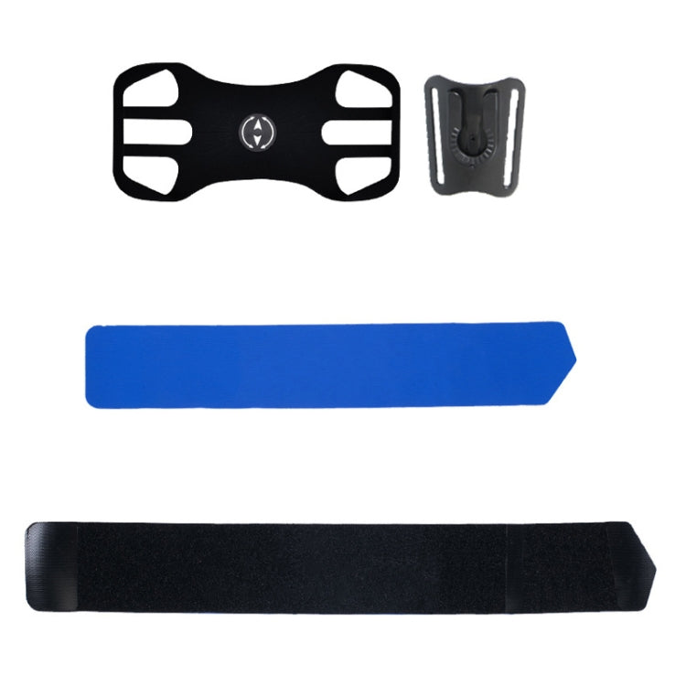 2 In 1 Four Paws Removable Swivel Arm Wrist Strap For 4.5-6.5 Inch Phones(Blue)