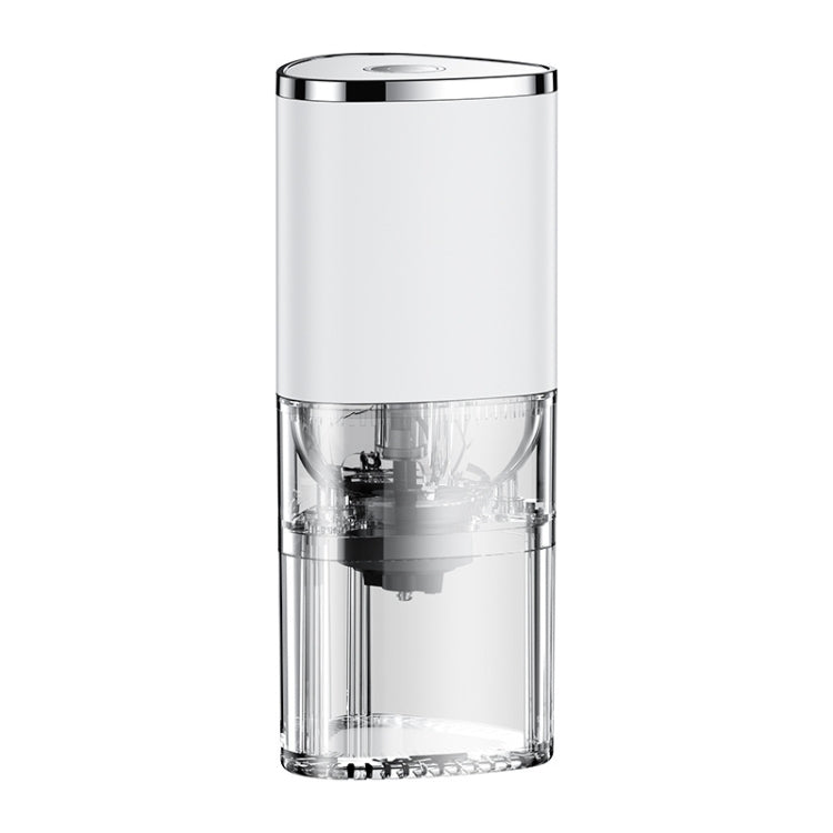 Coffee Electric Grinder Magnetic Snap-on Stainless Steel Blades Kitchen Gadgets(White)