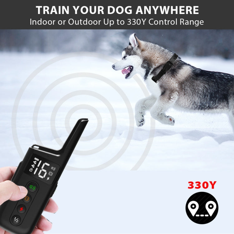 Pet Wrap-around Electric Shock Column Powerful Electronic Training Collar, Style: Receiver + Remote - Training Aids by PMC TechLife | Online Shopping South Africa | PMC TechLife | Buy Now Pay Later Mobicred